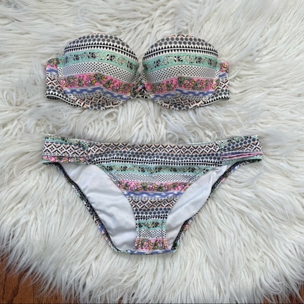 Victoria’s Secret the knockout bikini underwire size 36C‎ large bottom